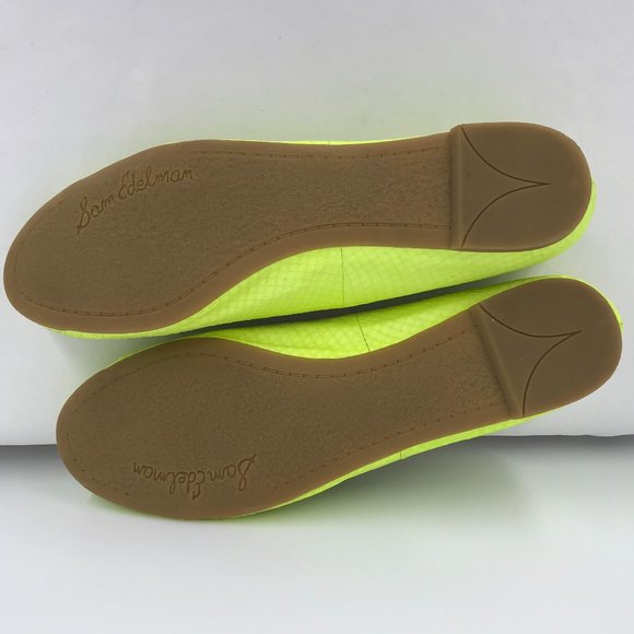 SAM EDELMAN LEATHER FLATS SZ 10 - Picture 6 of 8